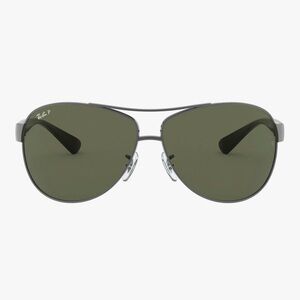 Ray-Ban Men's Sunglasses RB 3386, 004/9A, 63, Polarized, Black